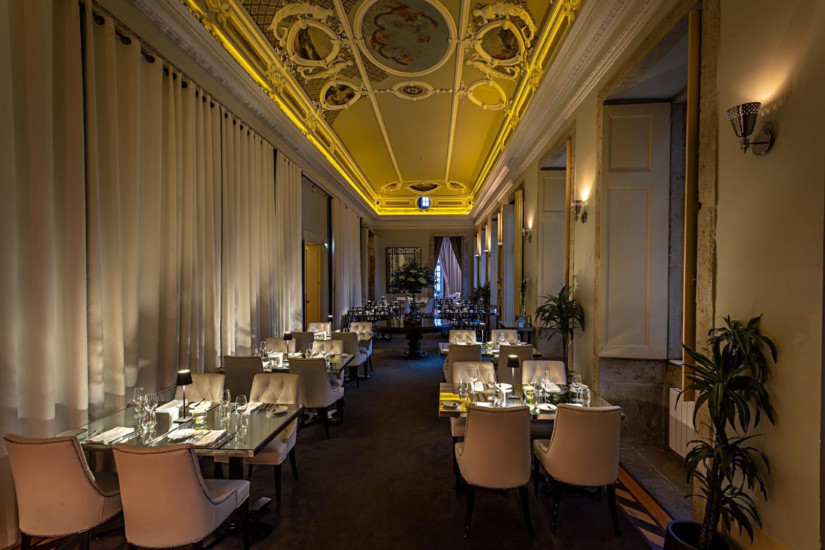 Pestana Palacio Do Freixo, Pousada & National Monument - The Leading Hotels Of The World Porto Exteriér fotografie Restaurant "Le Meurice"