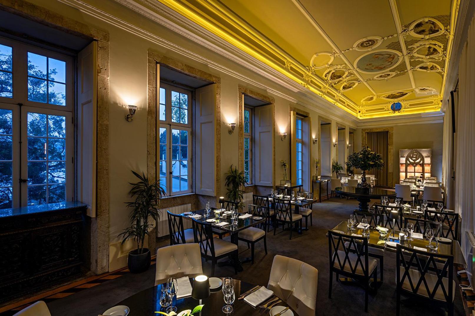 Pestana Palacio Do Freixo, Pousada & National Monument - The Leading Hotels Of The World Porto Exteriér fotografie Restaurant