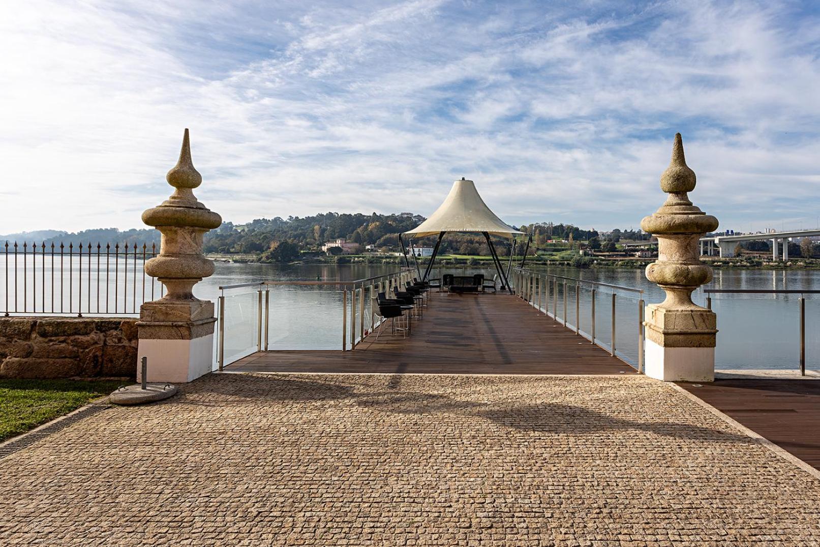 Pestana Palacio Do Freixo, Pousada & National Monument - The Leading Hotels Of The World Porto Exteriér fotografie The pier at the hotel