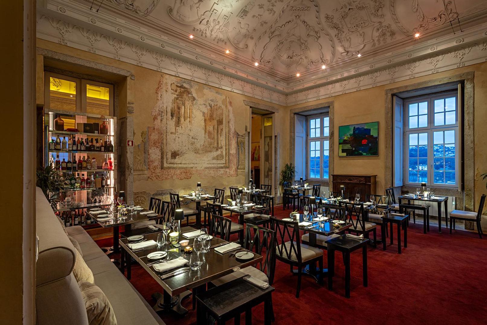 Pestana Palacio Do Freixo, Pousada & National Monument - The Leading Hotels Of The World Porto Exteriér fotografie The restaurant